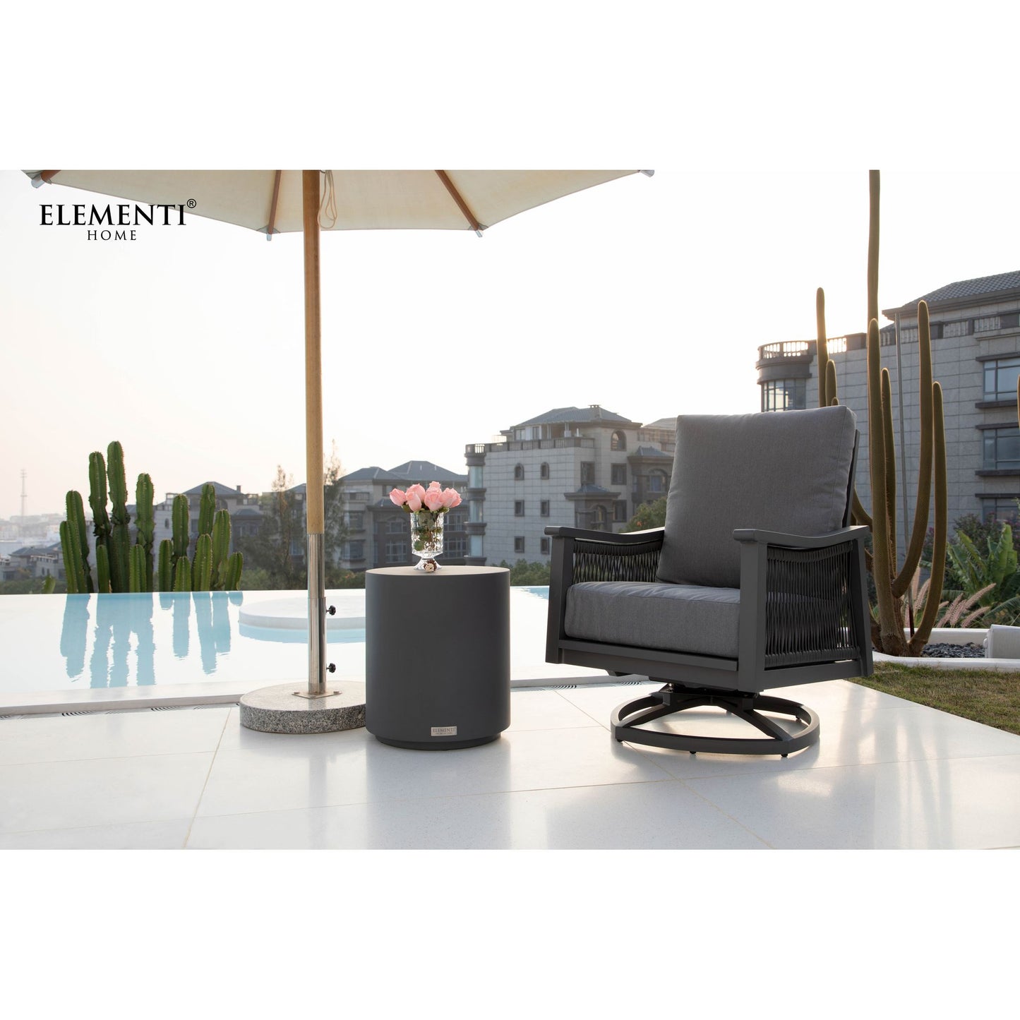 Steintisch Beistelltisch ROME für Innen und Außen Coffee Table Rome - houseofhome24