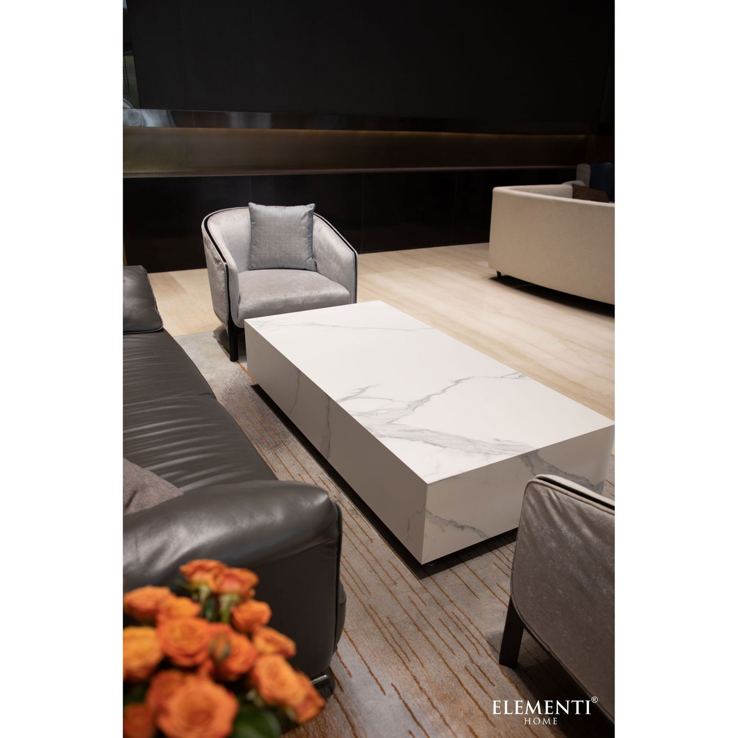 Marmortisch Couchtisch BIANCO / SOFIA Coffee Table BIANCO / SOFIA Rechteckig - houseofhome24