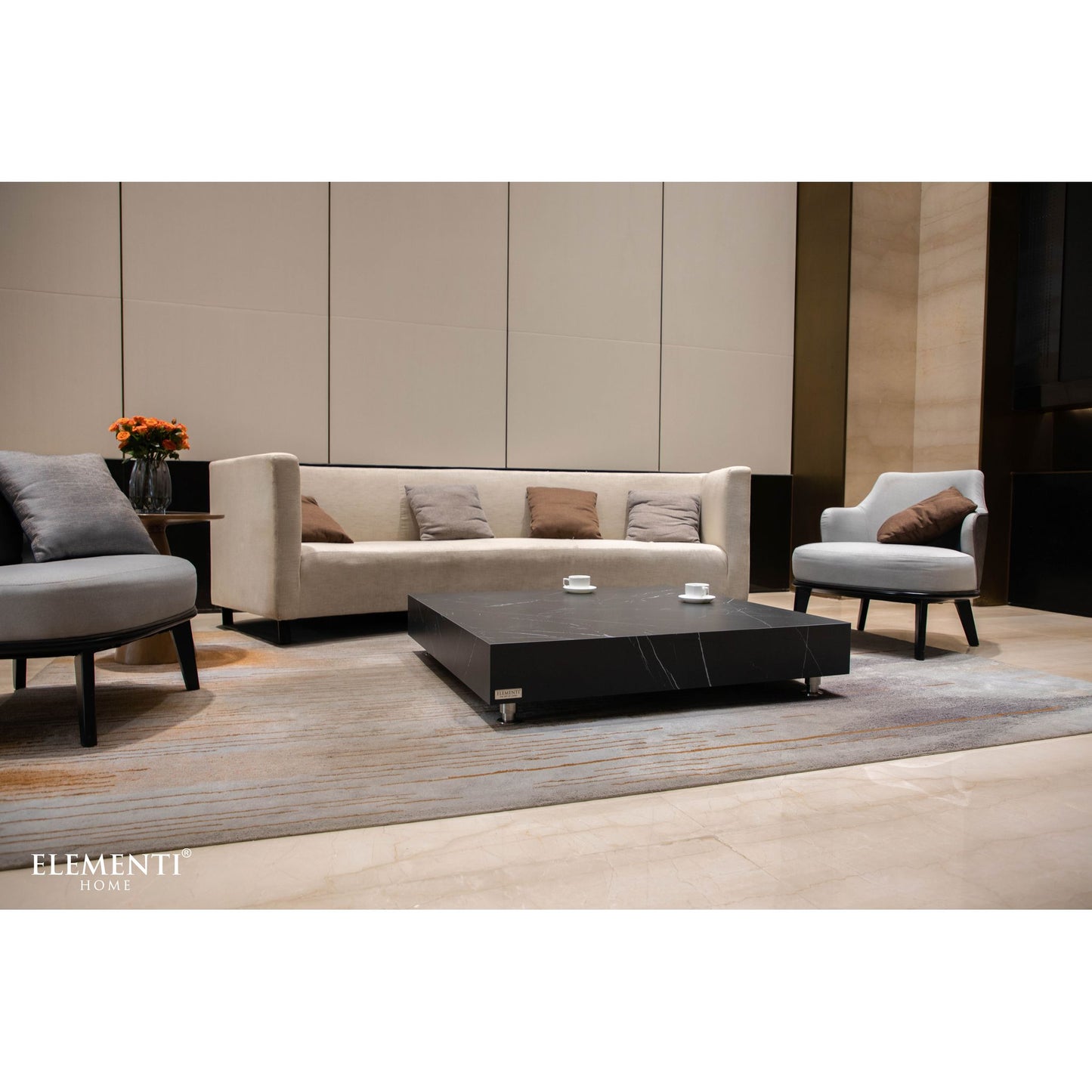 Marmortisch Couchtisch BIANCO / SOFIA Coffee Table BIANCO / SOFIA Groß - houseofhome24