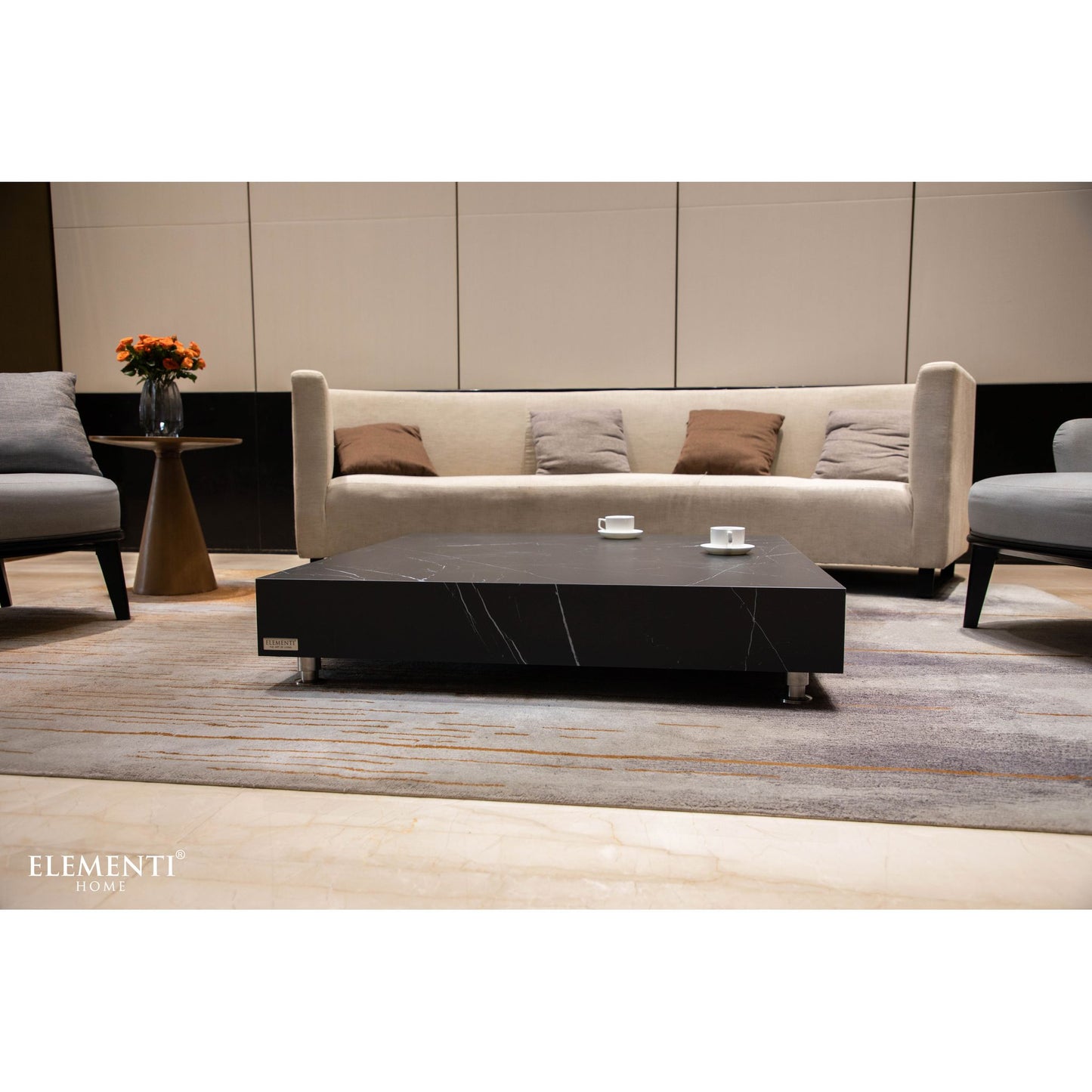 Marmortisch Couchtisch BIANCO / SOFIA Coffee Table BIANCO / SOFIA Groß - houseofhome24