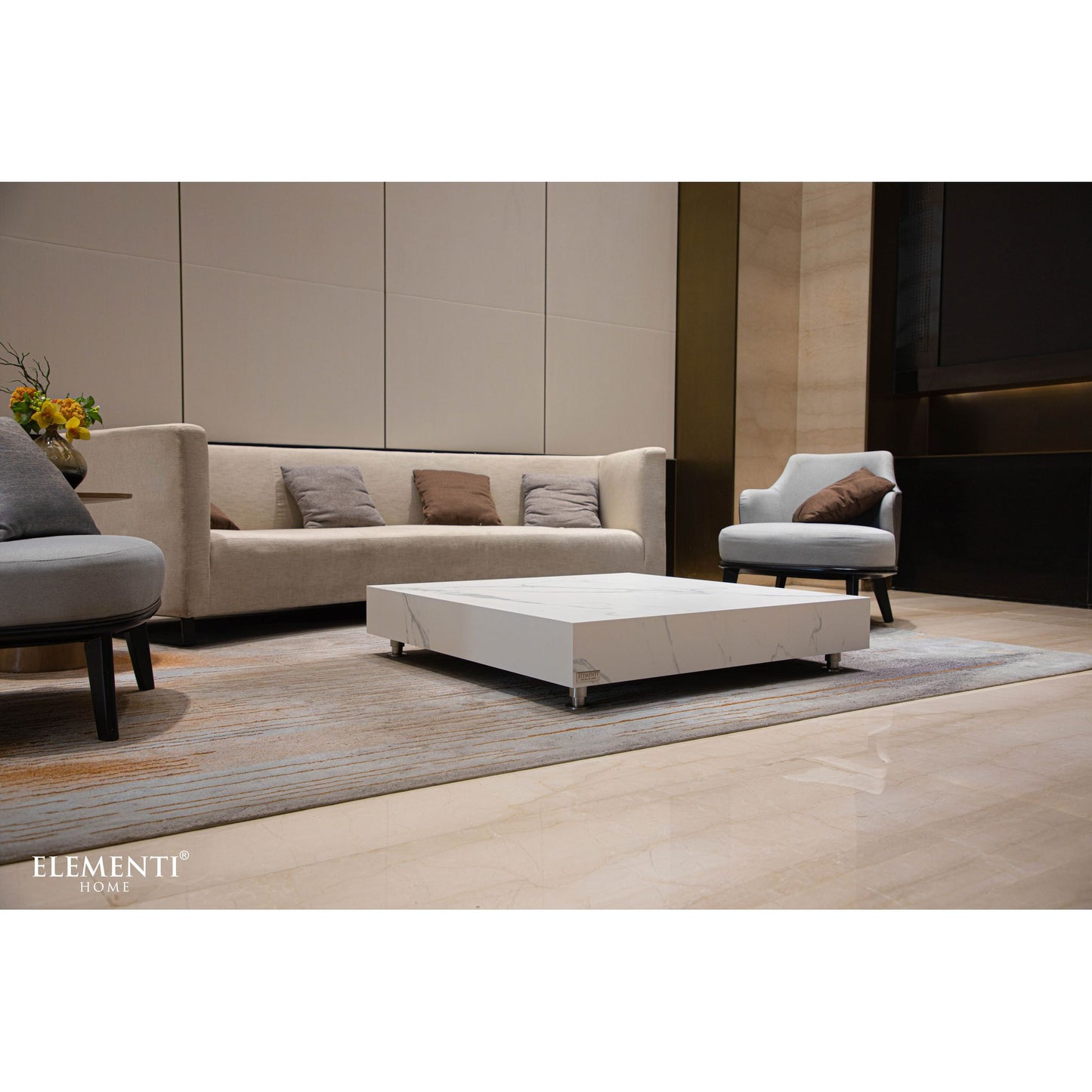 Marmortisch Couchtisch BIANCO / SOFIA Coffee Table BIANCO / SOFIA Groß - houseofhome24