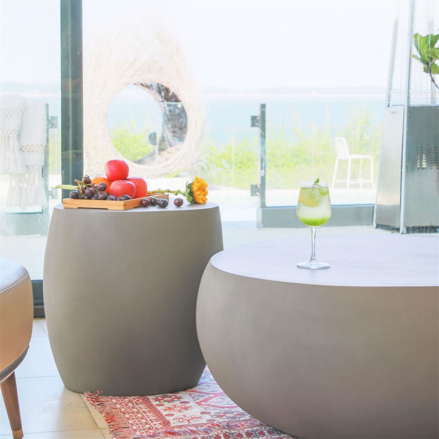 Steintisch Beistelltisch IKARIA Innen Außen Coffee Table IKARIA - houseofhome24