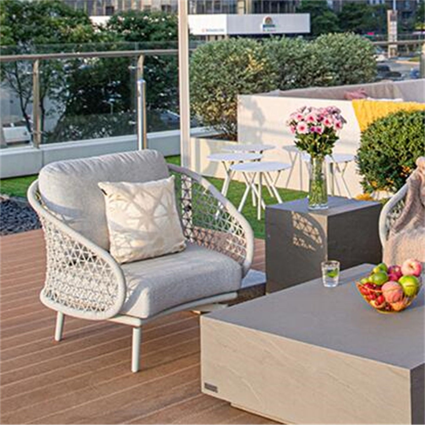 Steintisch Beistelltisch Colorado Innen Außen Coffee Table Colorado Sandstein - houseofhome24
