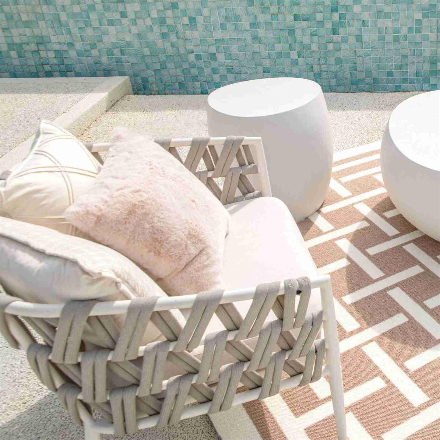 Steintisch Beistelltisch IKARIA Innen Außen Coffee Table IKARIA - houseofhome24