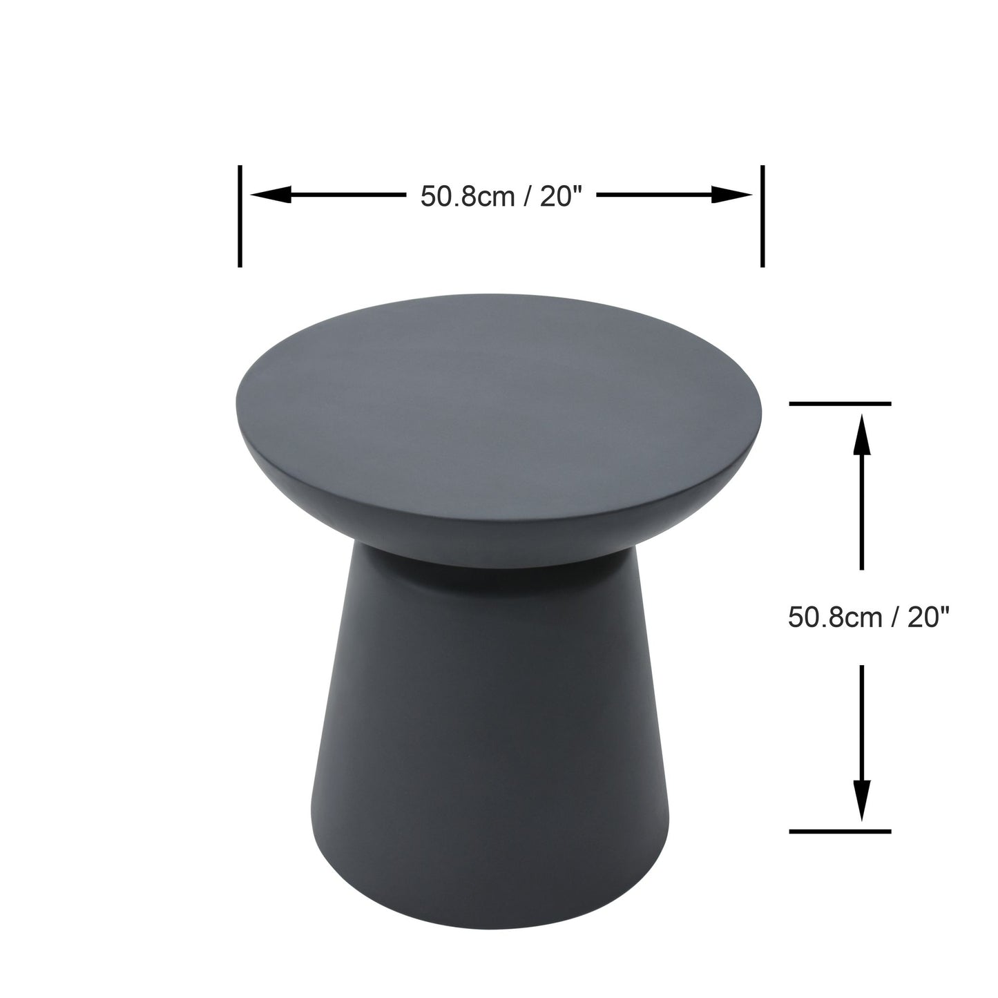 Steintisch Beistelltisch KYLIX für Innen und Außen Coffee Table KYLIX - houseofhome24