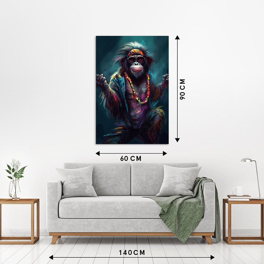 Digitaldruck-Wandbild auf Sicherheitsglas „May the Force be with you“ | Rahmenloses Wandbild (Kopie) - houseofhome24