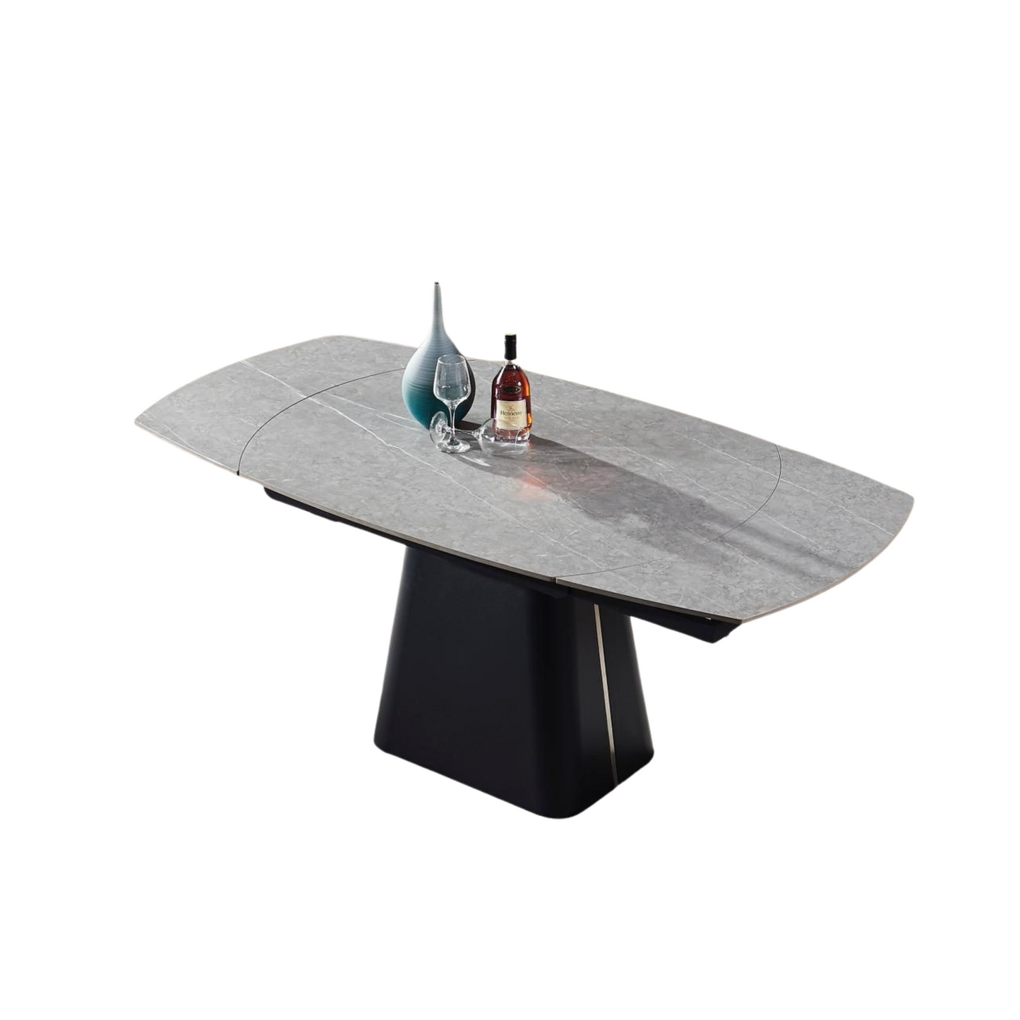 Ausziehbaren Esstisch mit gesinterter Dekton Steinplatte