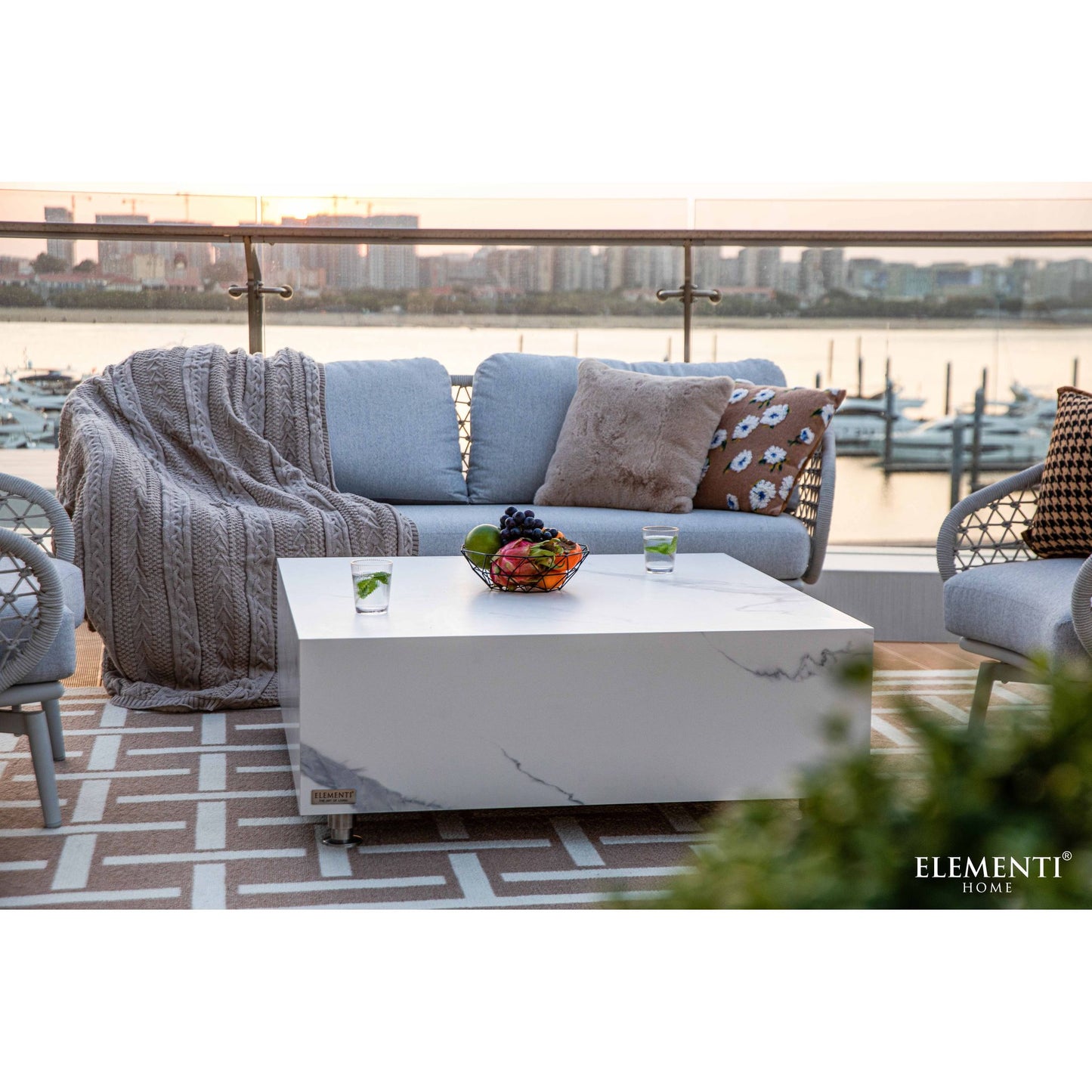 Marmortisch Couchtisch BIANCO / SOFIA Coffee Table BIANCO / SOFIA Mittel - houseofhome24