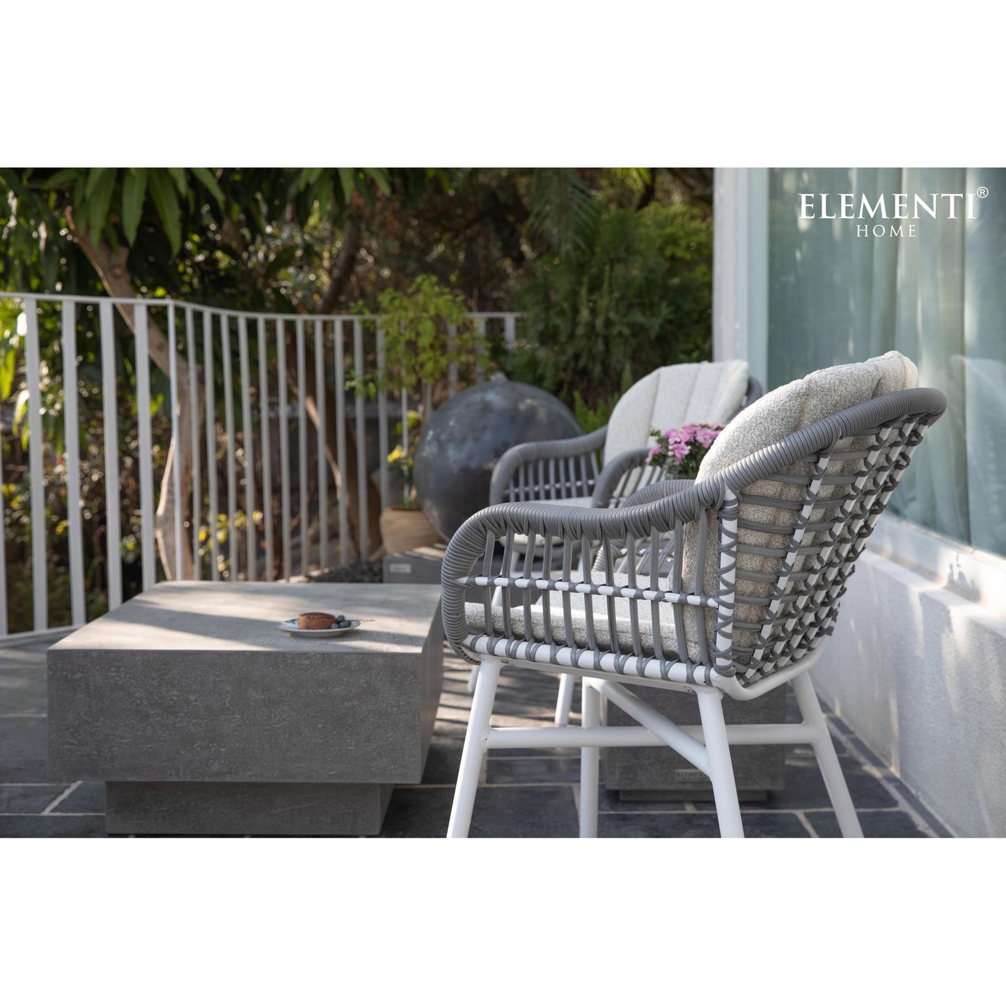 Steintisch Couchtisch Tevere für Innen und Außen Coffee Table Tevere Rechteckig Mittel - houseofhome24