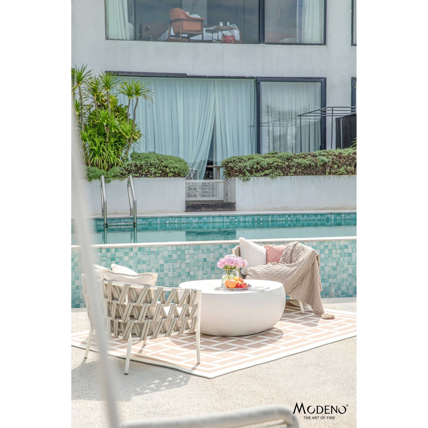 Steintisch Couchtisch IKARIA für Innen und Außen Coffee Table IKARIA - houseofhome24