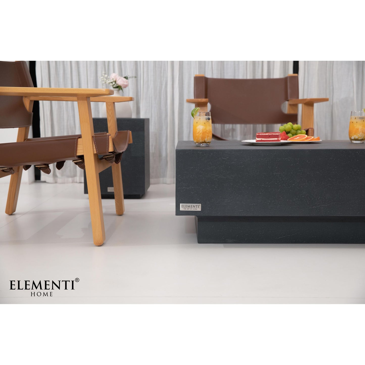 Steintisch Couchtisch Tevere für Innen und Außen Coffee Table Tevere Rechteckig Mittel - houseofhome24