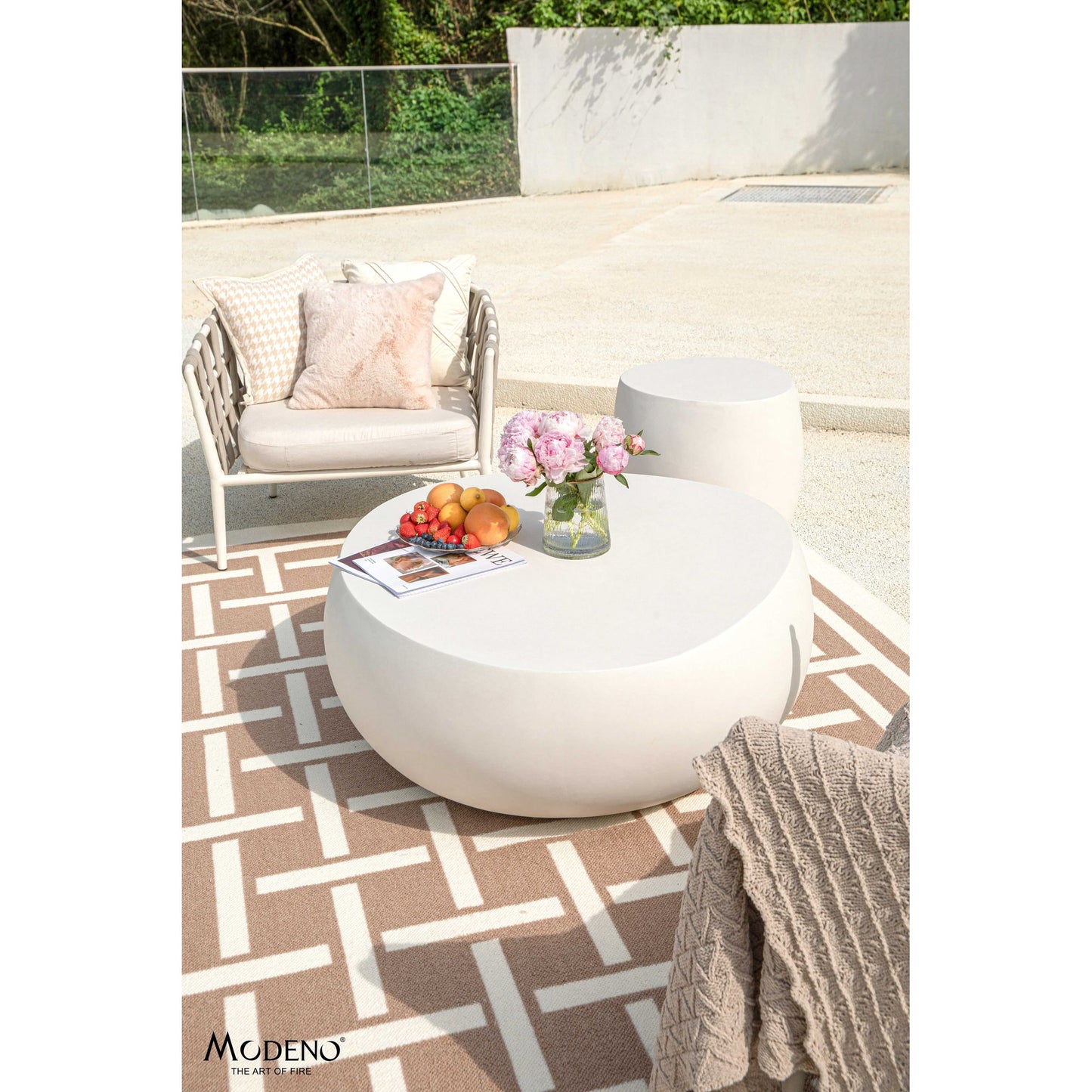 Steintisch Couchtisch IKARIA für Innen und Außen Coffee Table IKARIA - houseofhome24