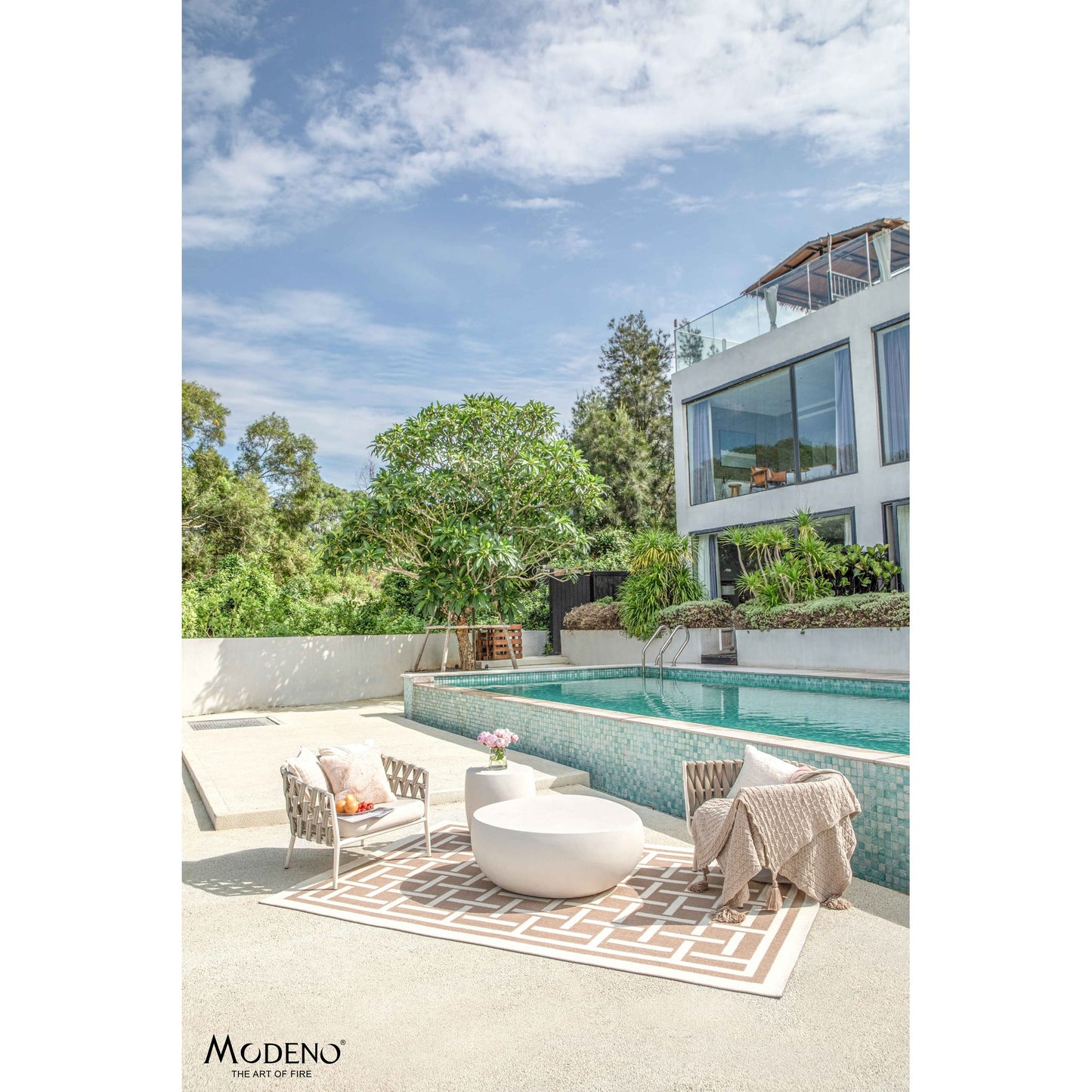 Steintisch Couchtisch IKARIA für Innen und Außen Coffee Table IKARIA - houseofhome24
