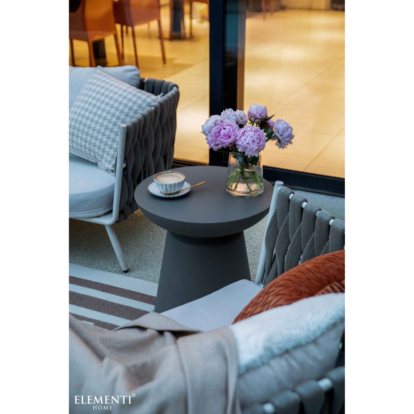 Steintisch Beistelltisch KYLIX für Innen und Außen Coffee Table KYLIX - houseofhome24