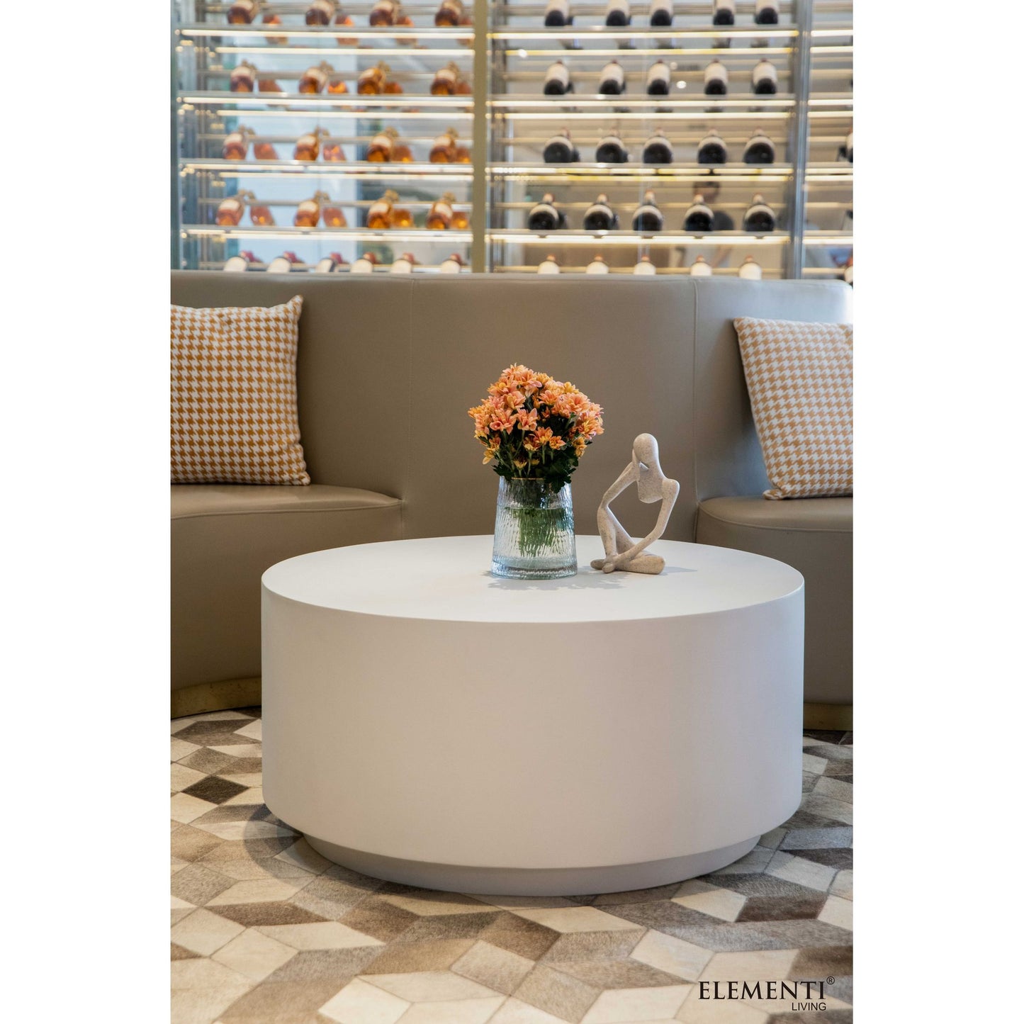 Steintisch Couchtisch ROME für Innen und Außen Coffee Table ROME Mittel - houseofhome24