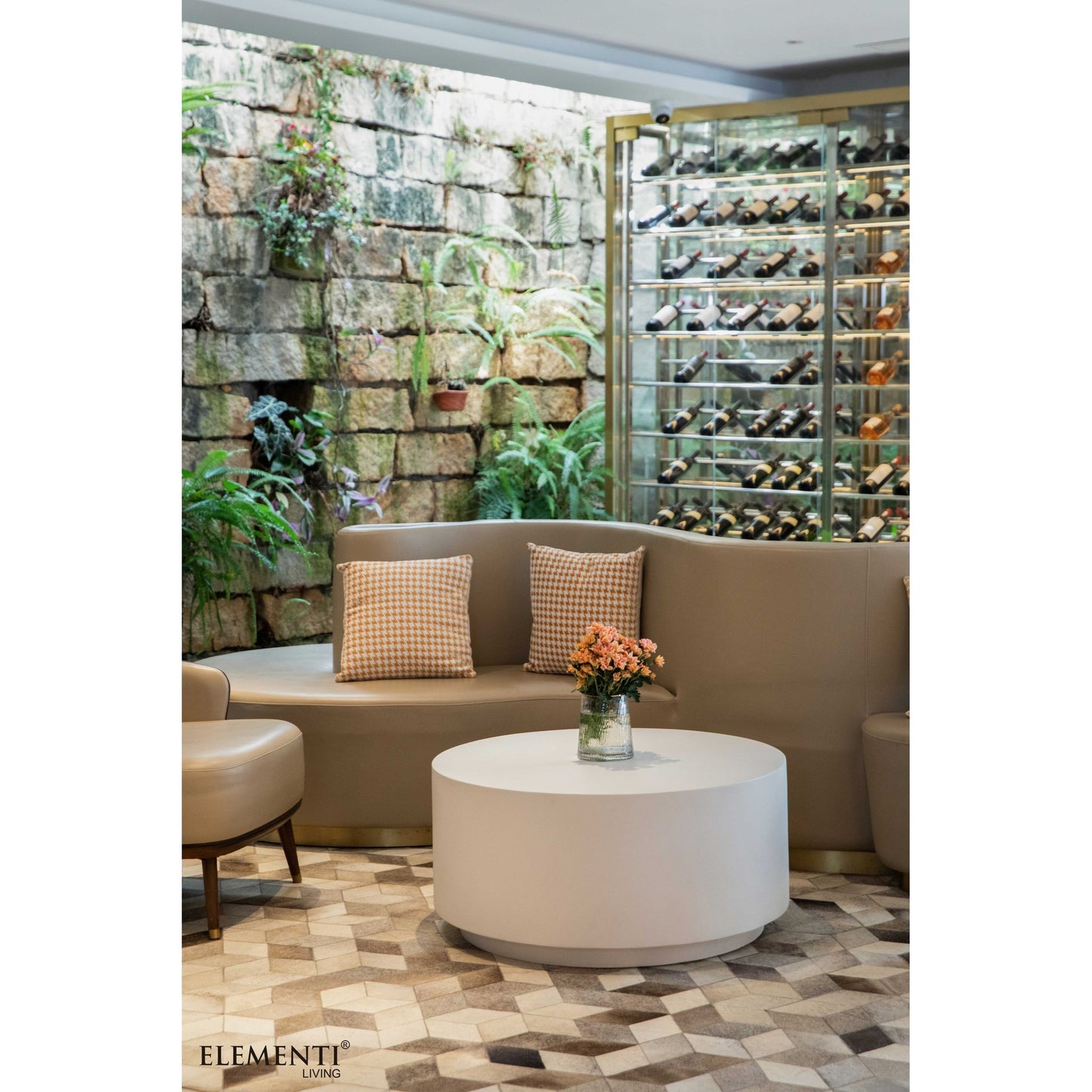 Steintisch Couchtisch ROME für Innen und Außen Coffee Table ROME Mittel - houseofhome24