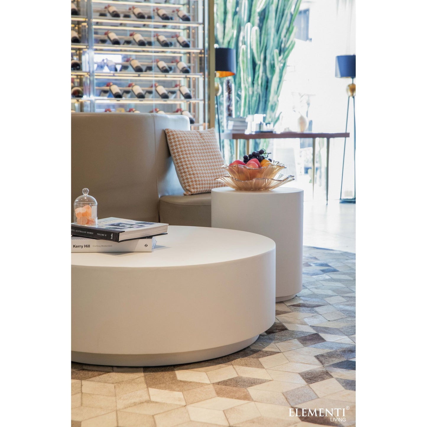 Steintisch Beistelltisch ROME für Innen und Außen Coffee Table Rome - houseofhome24