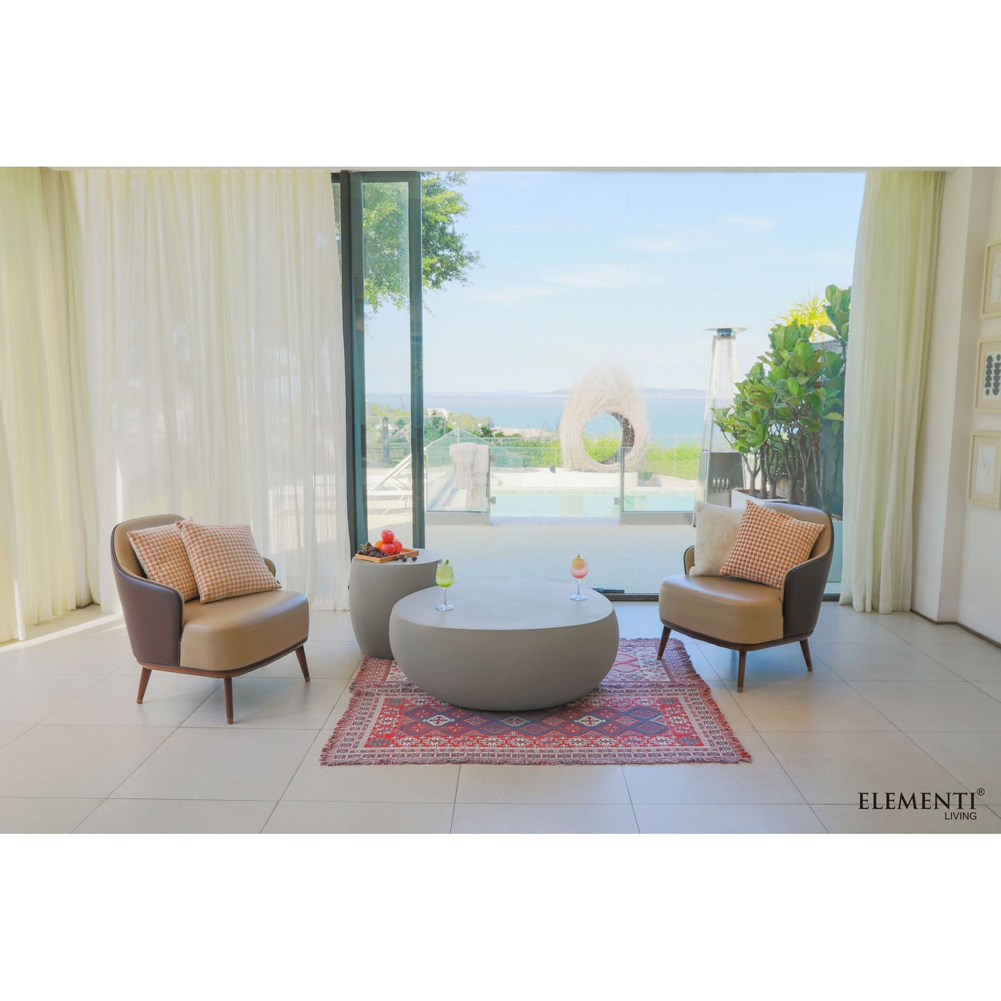 Steintisch Couchtisch IKARIA für Innen und Außen Coffee Table IKARIA - houseofhome24
