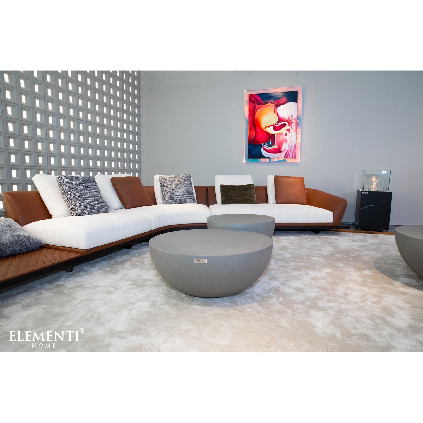 Steintisch Couchtisch CHRONOS Couchtisch groß - houseofhome24