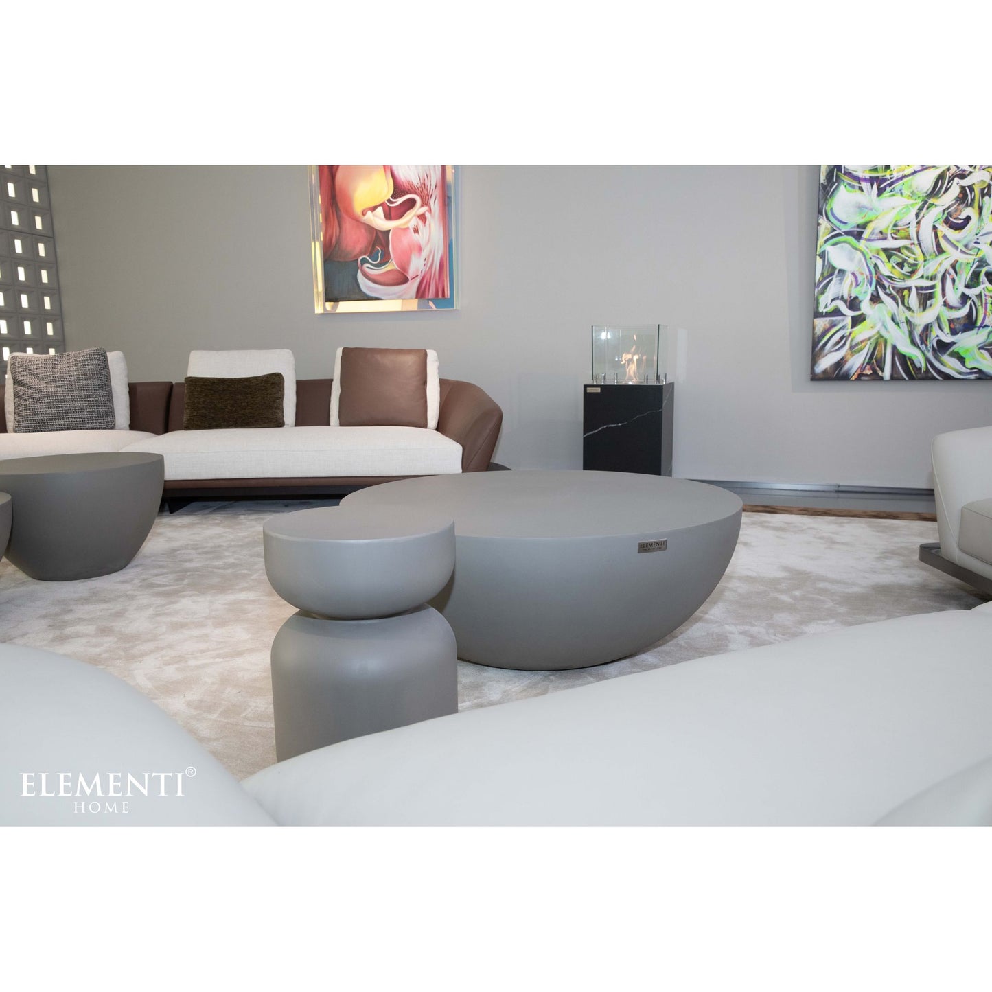 Steintisch Couchtisch CHRONOS Couchtisch groß - houseofhome24