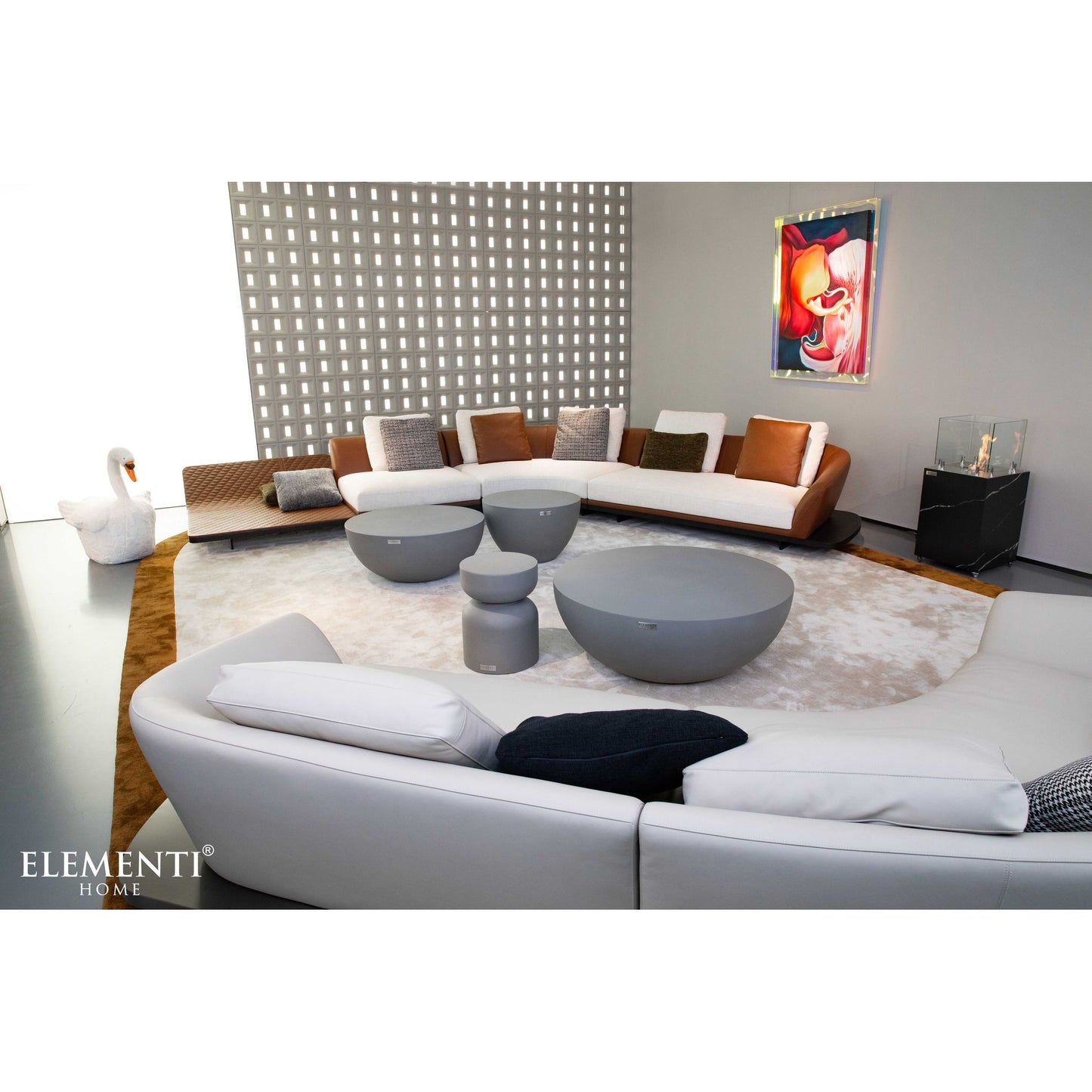 Steintisch Couchtisch CHRONOS Couchtisch groß - houseofhome24