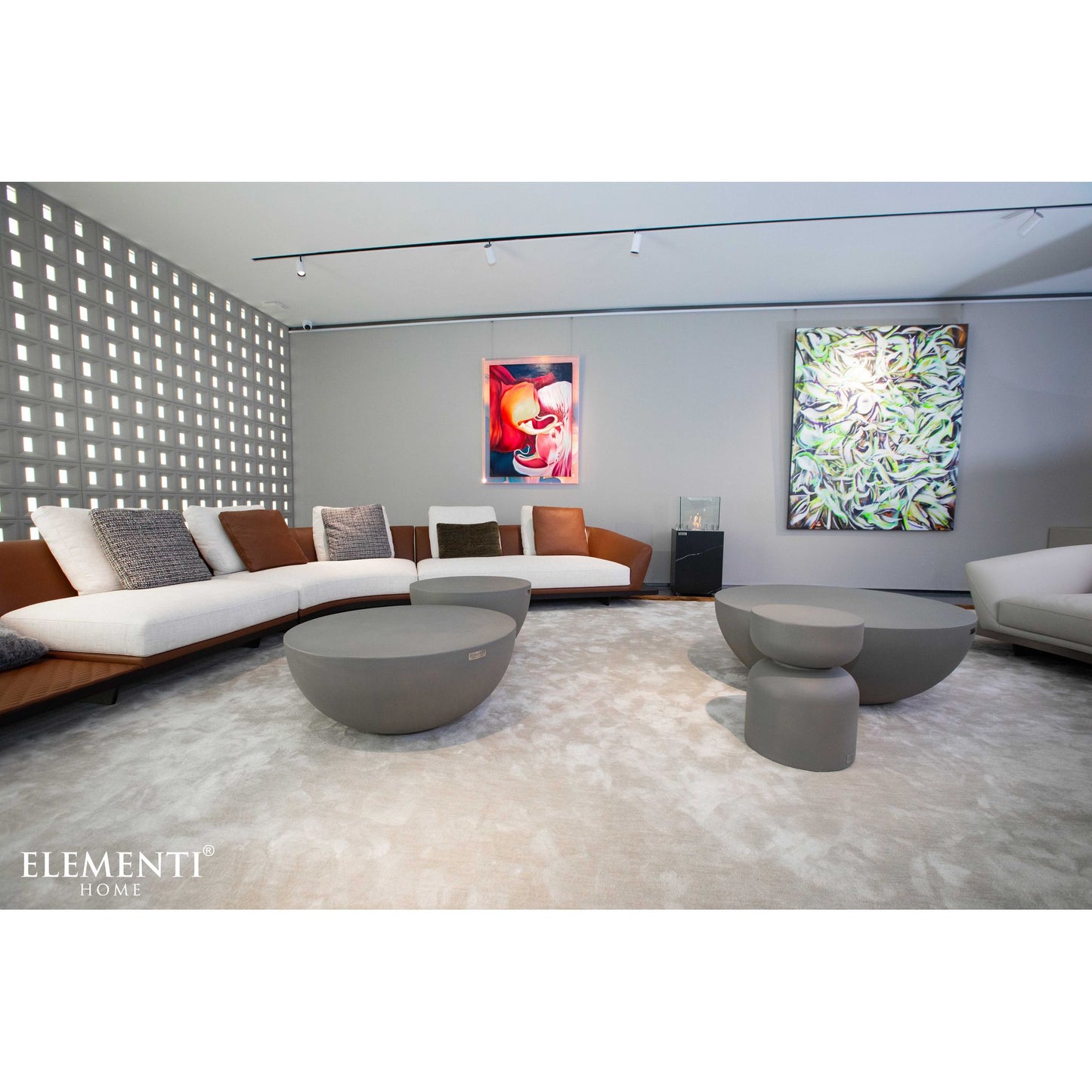 Steintisch Couchtisch CHRONOS Couchtisch Chronos Mittel für Innen und Außen - houseofhome24