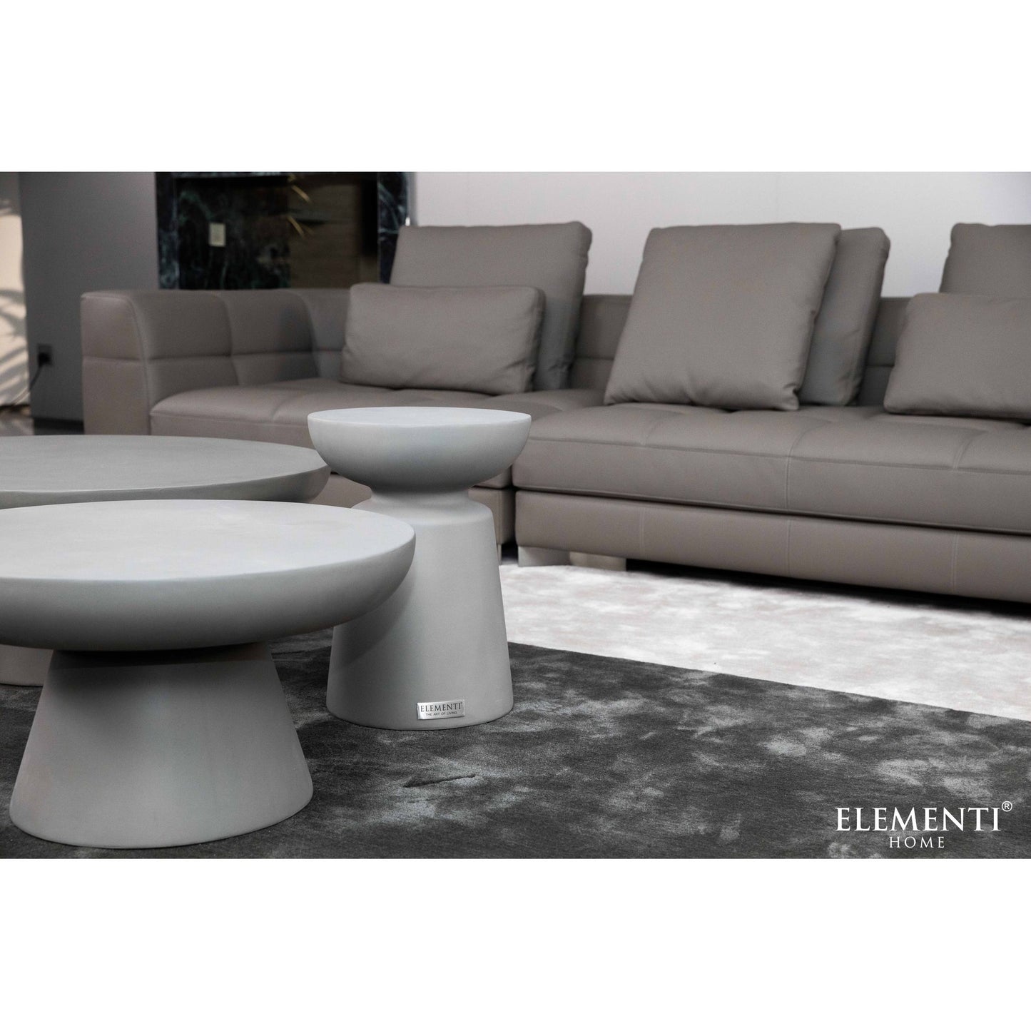 Steintisch Beistelltisch KYLIX für Innen und Außen Coffee Table KYLIX Beistelltisch Klein - houseofhome24