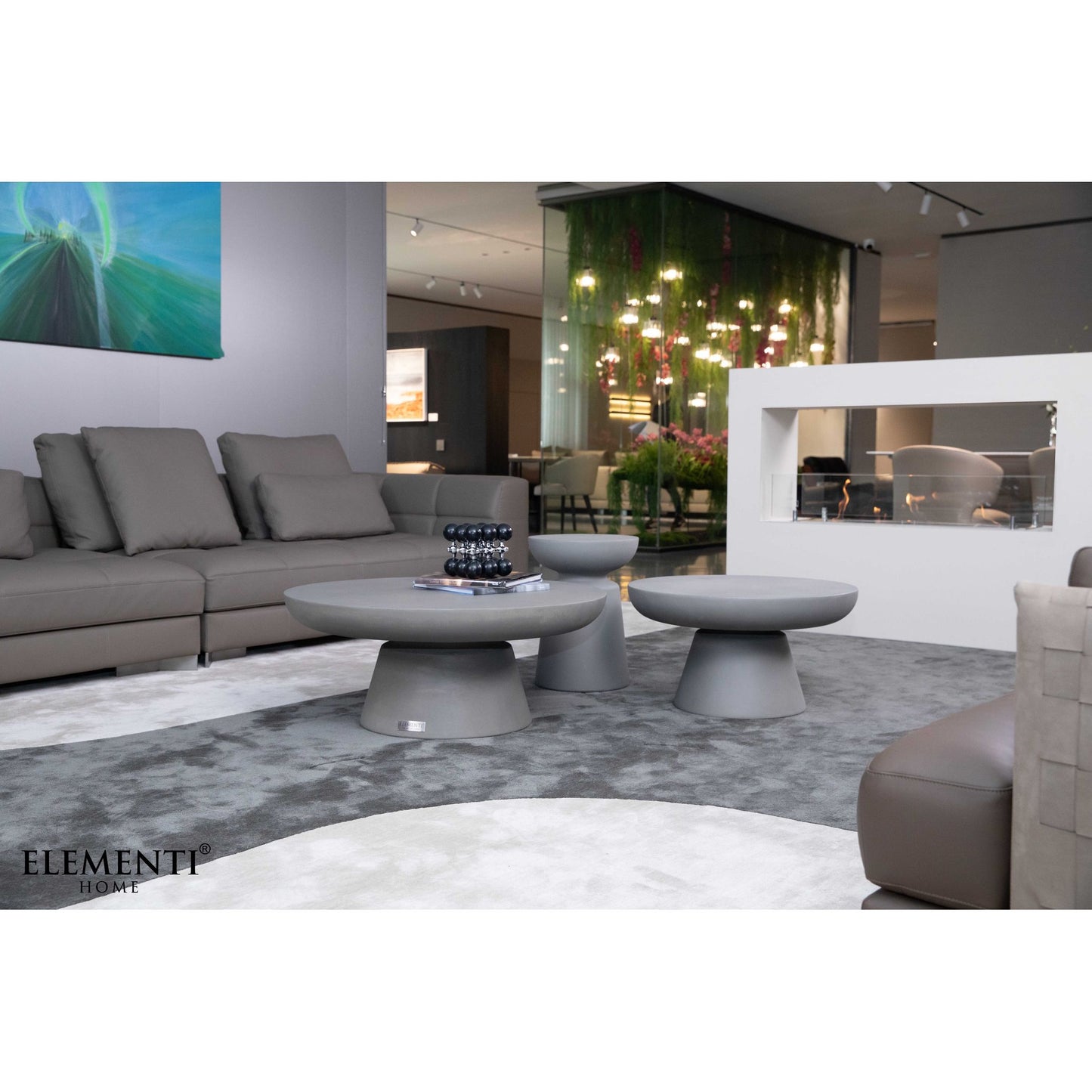 Steintisch Couchtisch KYLIX für Innen und Außen Coffee Table KYLIX Couchtisch Klein - houseofhome24