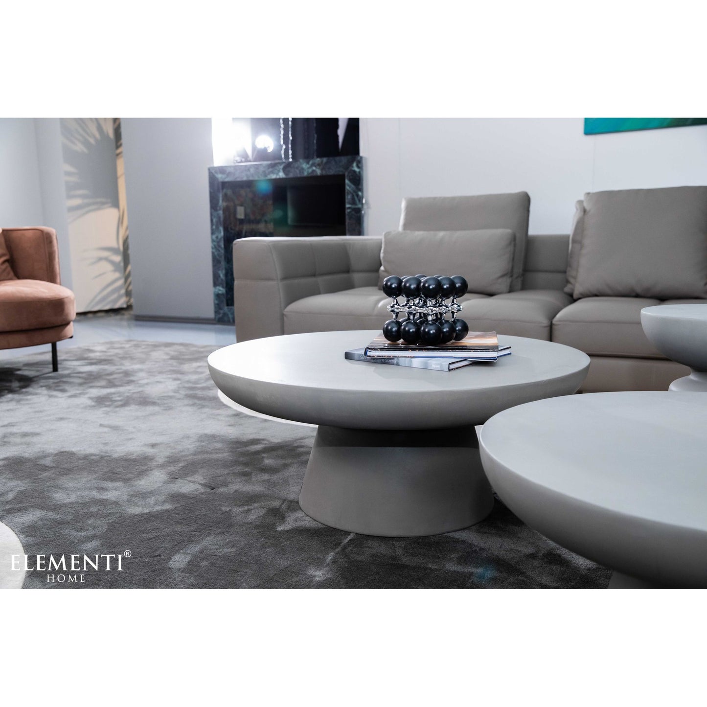 Steintisch Couchtisch KYLIX für Innen und Außen Coffee Table KYLIX Couchtisch Klein - houseofhome24