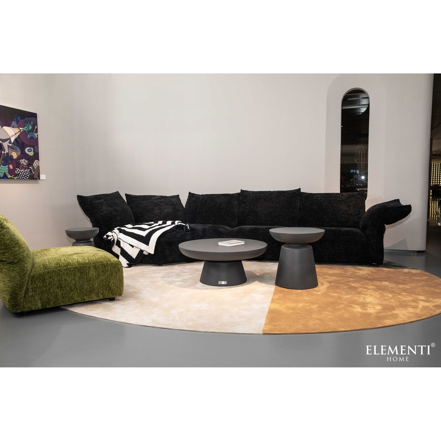 Steintisch Beistelltisch KYLIX für Innen und Außen Coffee Table KYLIX Beistelltisch Klein - houseofhome24