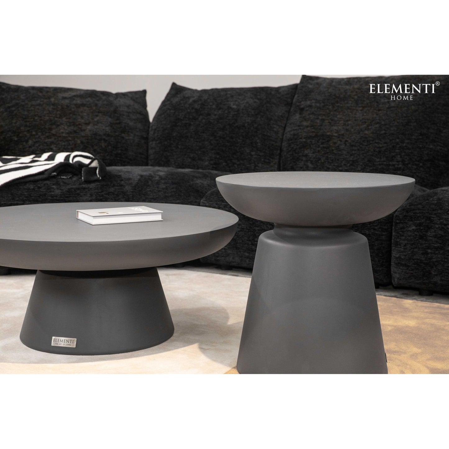 Steintisch Beistelltisch KYLIX für Innen und Außen Coffee Table KYLIX - houseofhome24