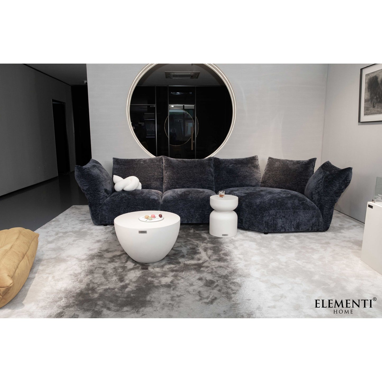 Steintisch Beistelltisch CHRONOS Coffee Table Chronos Klein für Innen und Außen - houseofhome24