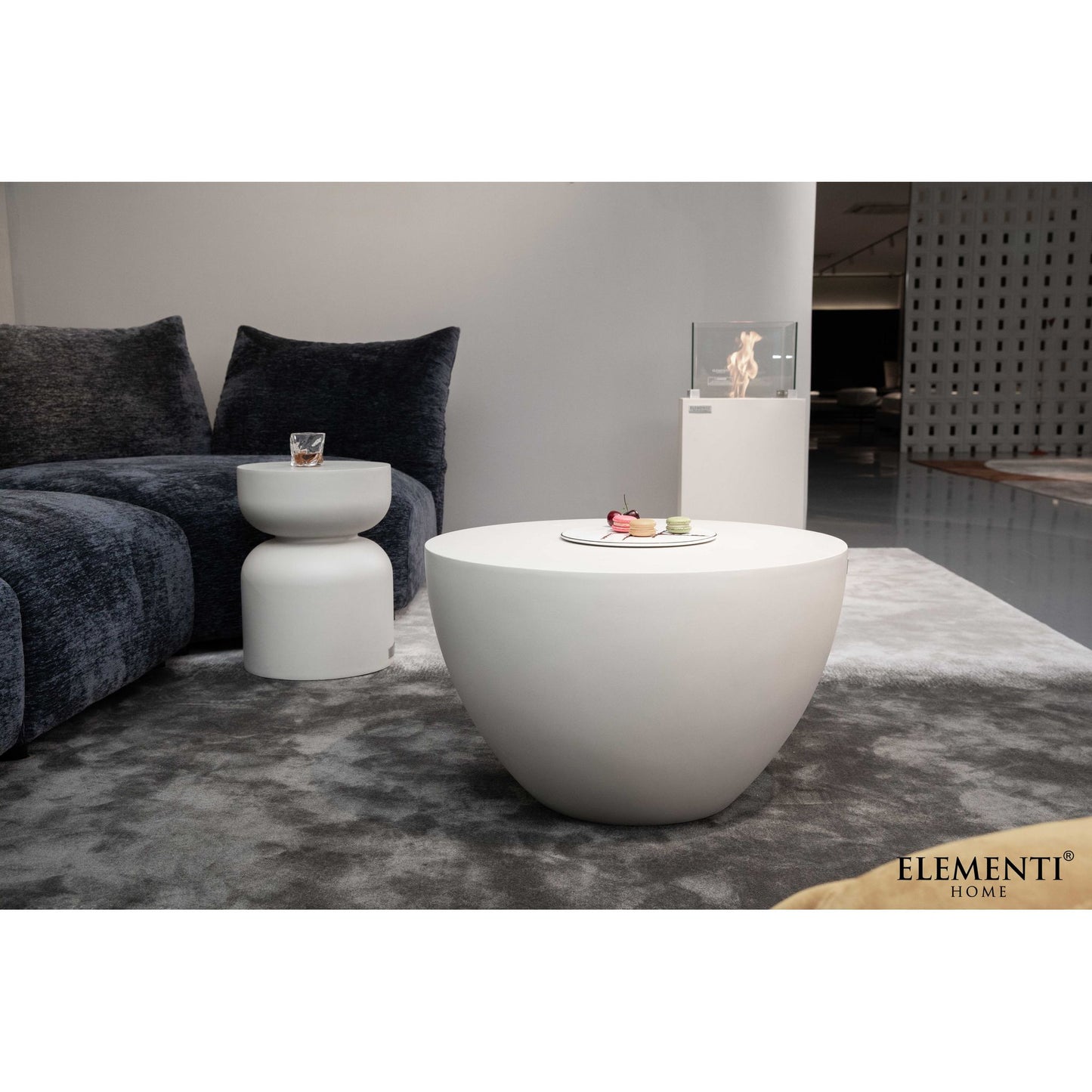 Steintisch Beistelltisch CHRONOS Coffee Table Chronos Klein für Innen und Außen - houseofhome24