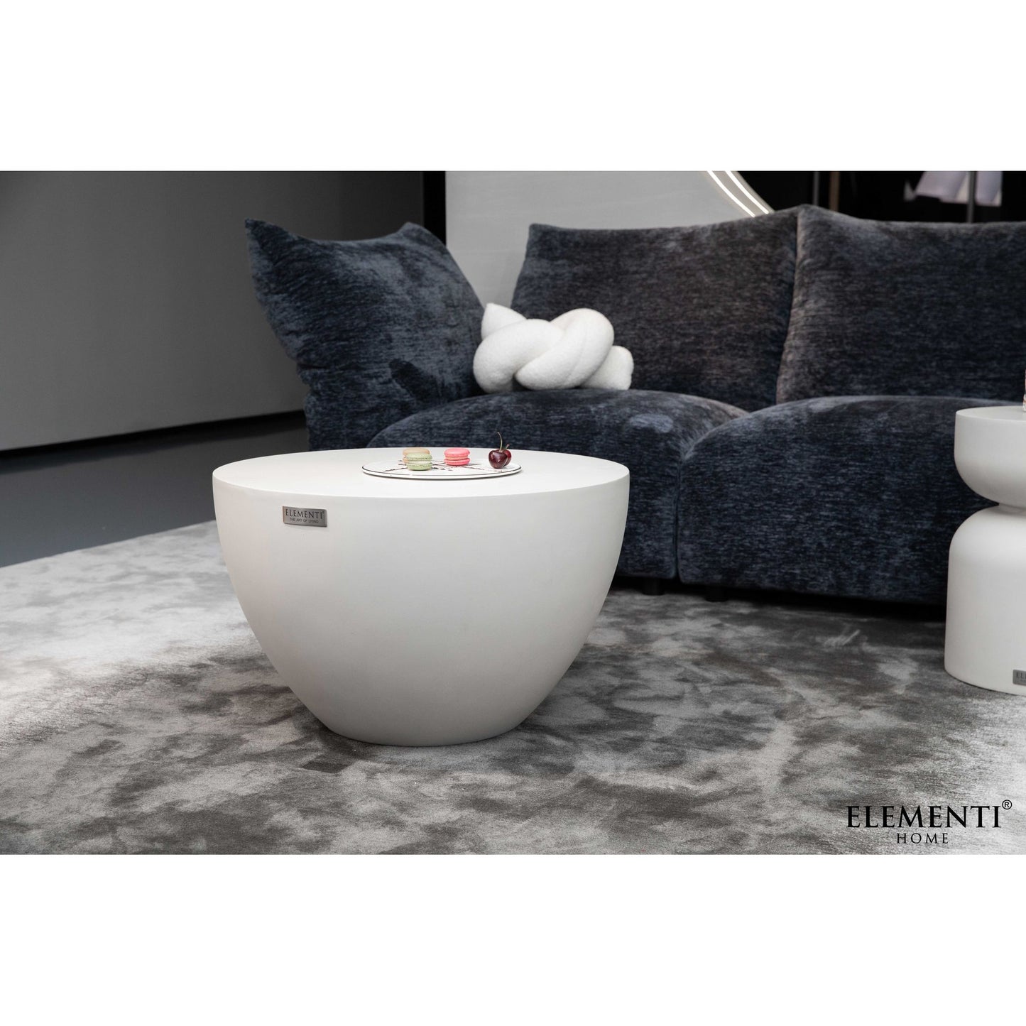 Steintisch Beistelltisch CHRONOS Coffee Table Chronos Klein für Innen und Außen - houseofhome24