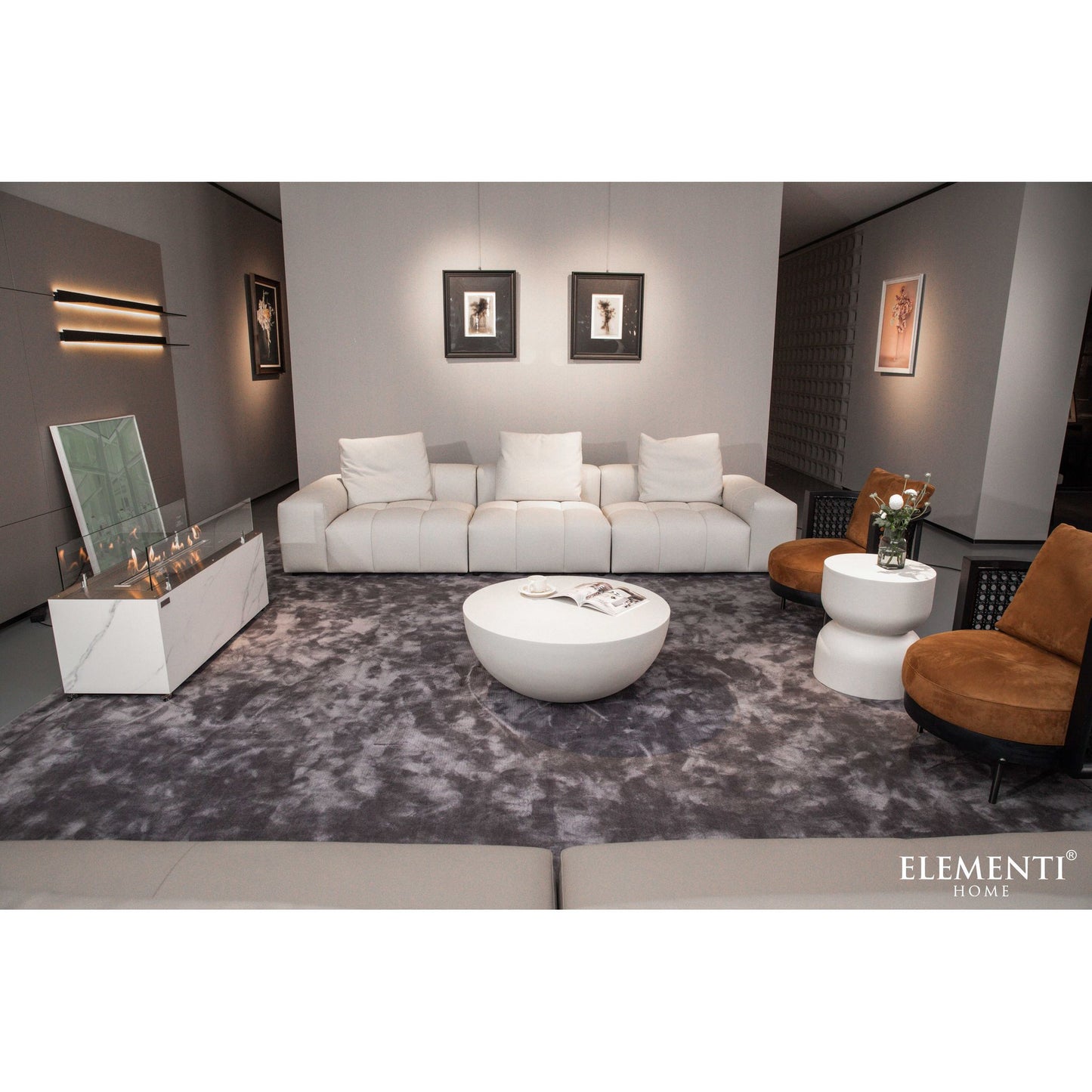 Steintisch Couchtisch CHRONOS Couchtisch Chronos Mittel für Innen und Außen - houseofhome24