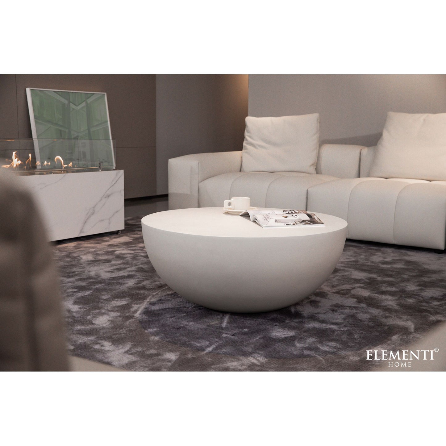 Steintisch Couchtisch CHRONOS Couchtisch Chronos Mittel für Innen und Außen - houseofhome24