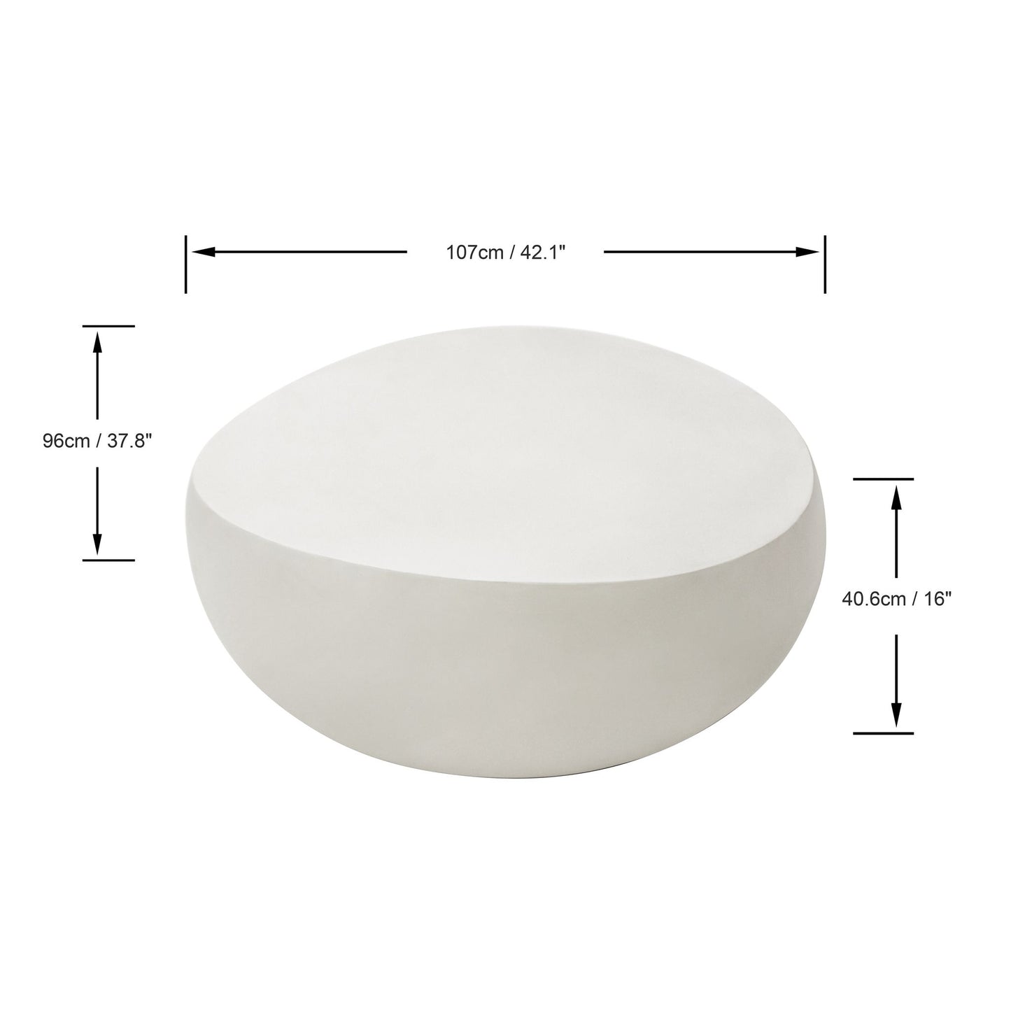 Steintisch Couchtisch IKARIA für Innen und Außen Coffee Table IKARIA - houseofhome24