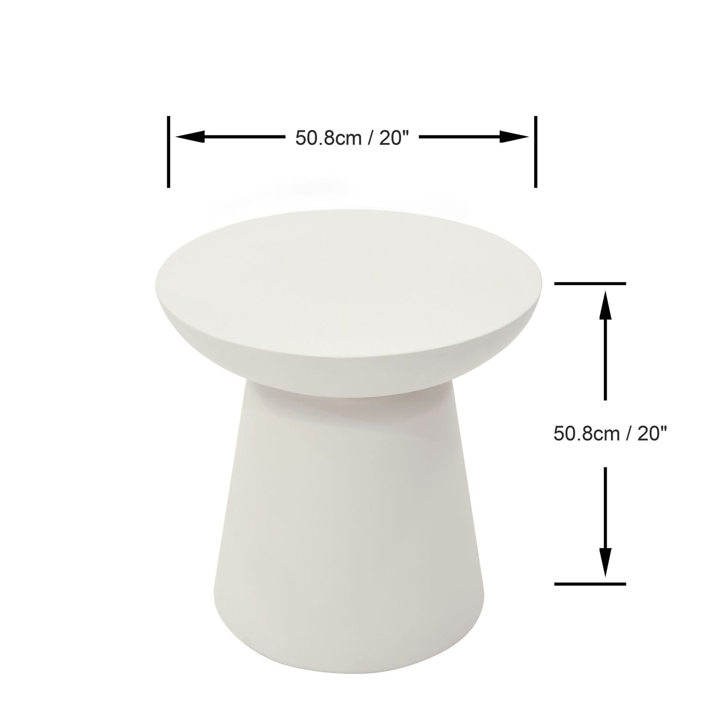Steintisch Beistelltisch KYLIX für Innen und Außen Coffee Table KYLIX - houseofhome24