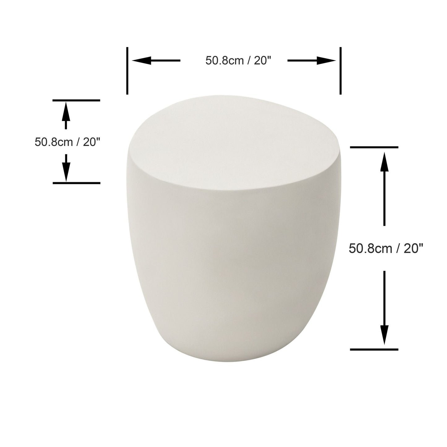 Steintisch Beistelltisch IKARIA Innen Außen Coffee Table IKARIA - houseofhome24