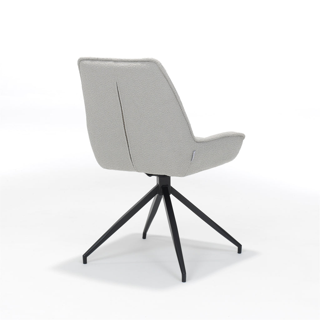Esszimmerstuhl "Montana" drehbar in Teddy Taupe - houseofhome24