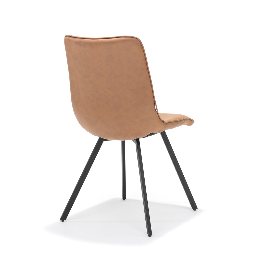 Esszimmerstuhl "Boxer" in Soft Cognac - houseofhome24