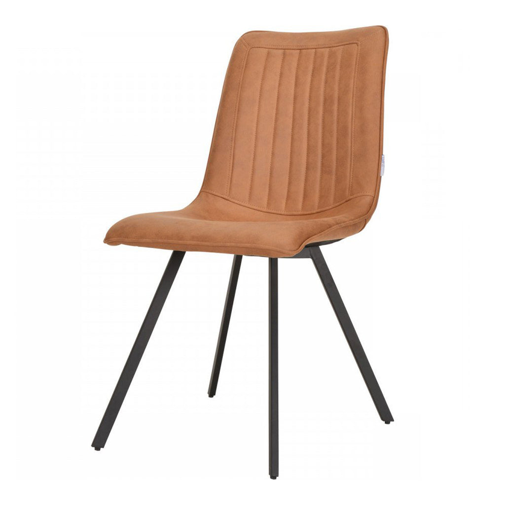 Esszimmerstuhl "Boxer" in Soft Cognac - houseofhome24