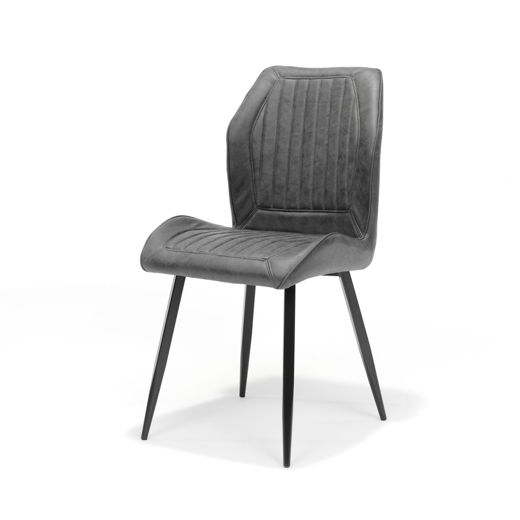 Esszimmerstuhl "Girona" in Soft Anthrazit - houseofhome24