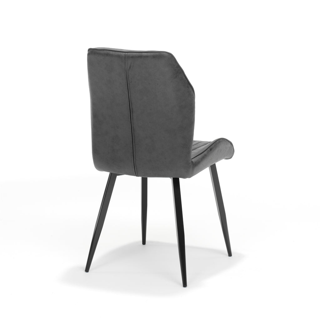 Esszimmerstuhl "Girona" in Soft Anthrazit - houseofhome24
