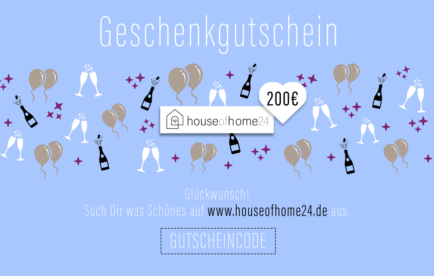 Anlass: Glückwunsch - houseofhome24