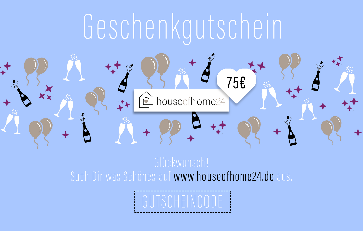 Anlass: Glückwunsch - houseofhome24